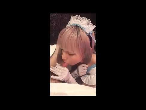❤️ Японский идол [mayuka], костюм французской горничной, часть 1, минет и дрочка с лосьоном Русское порно на нашем сайте sexvideogif.ru ️